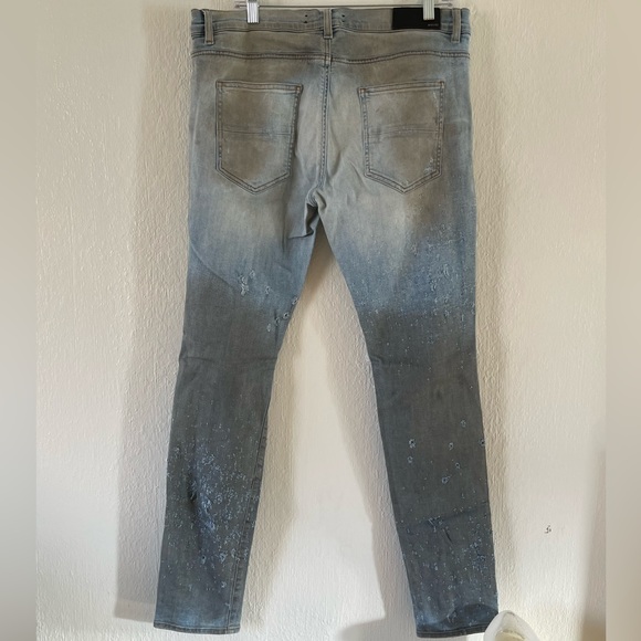 Amiri Waxed Denim Jean - Picture 2 of 3